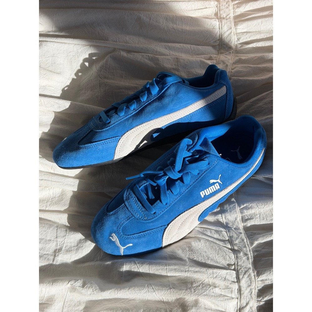 PUMA Speedcat Blue Suede Sneakers New with Box 8.5 Women